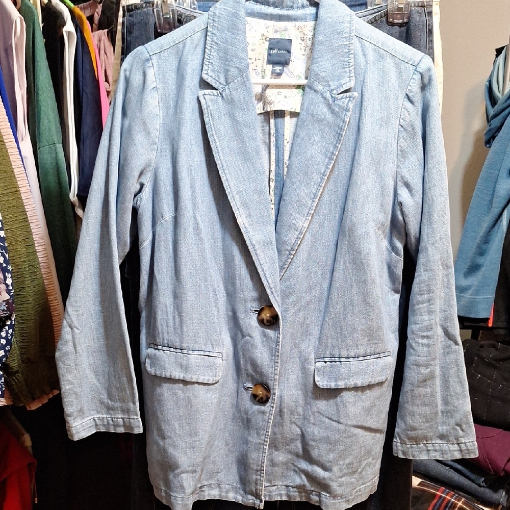 Classic Denim Women's Blazer